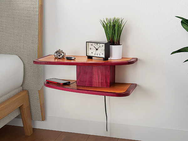 PROJECT: Floating Bedside Shelf