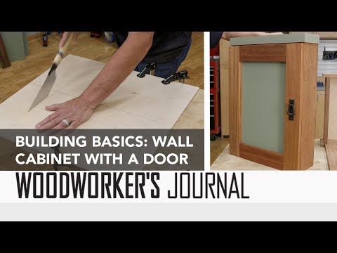 Building a Basic Wall Cabinet with a Door
