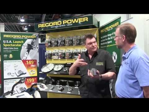 Record Power Scroll Chucks - AWFS 2015