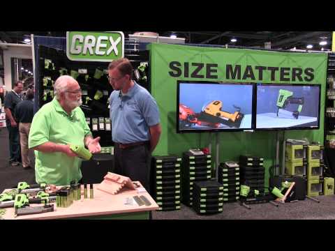 Grex GC-1850 Cordless Nailer - AWFS 2015