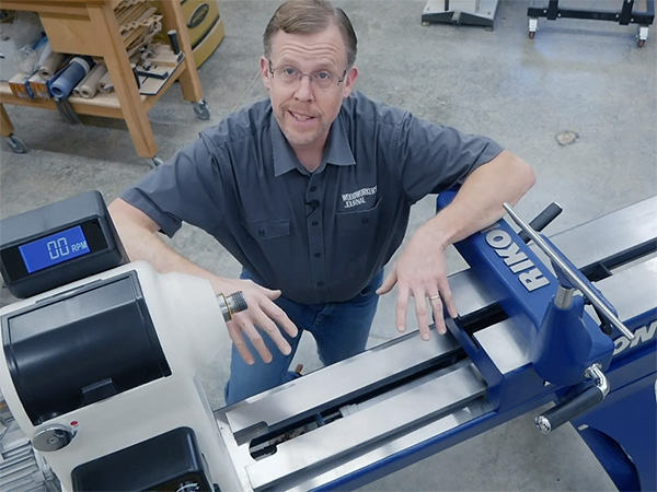 VIDEO: Rikon Lathe 70-3040 Overview