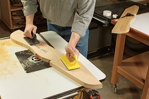 Template routing on a router table